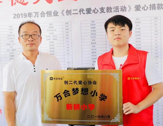 漫漫幫扶路 濃濃手足情——萬(wàn)合恒業(yè)創(chuàng)二代愛(ài)心公益在行動(dòng)